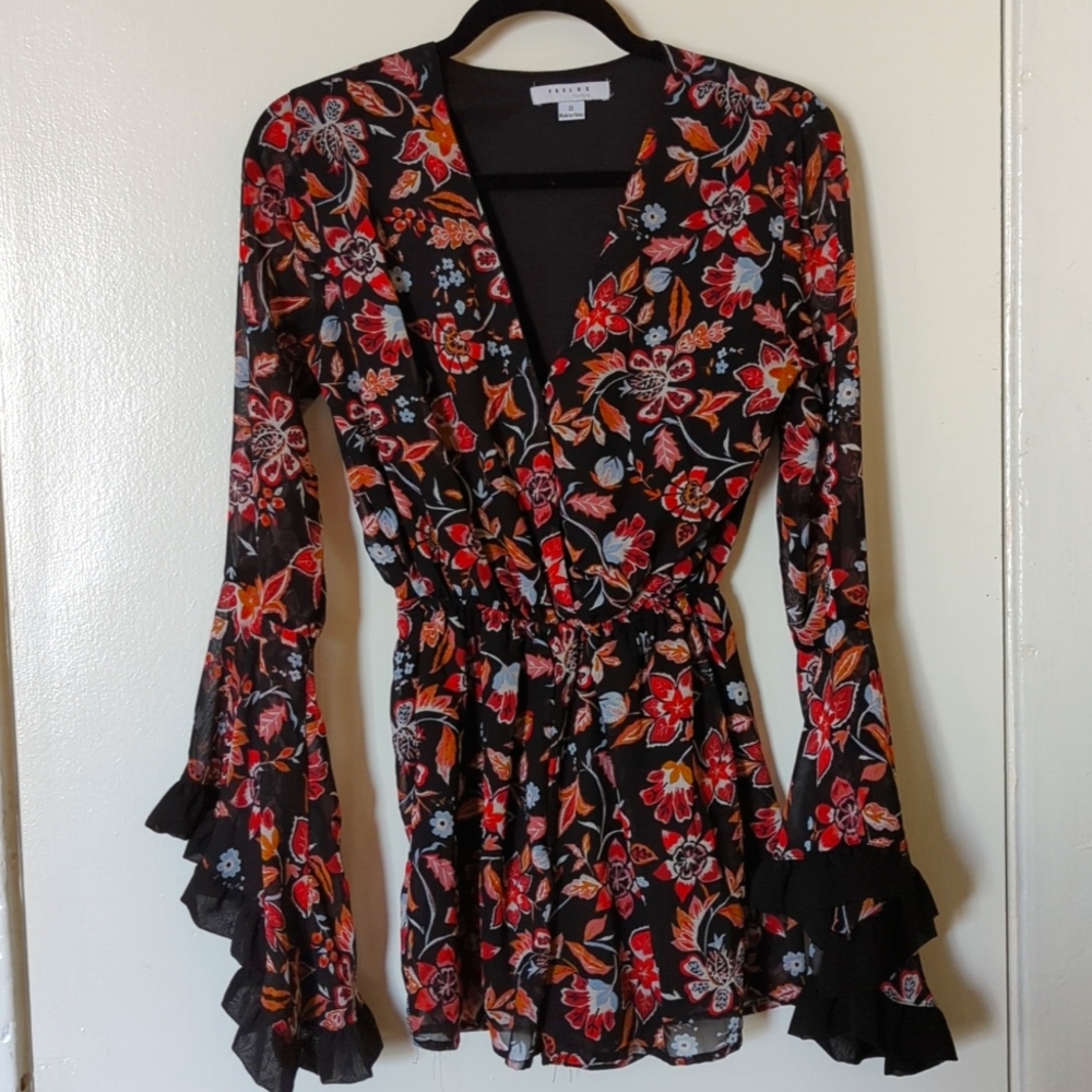 Long sleeve romper